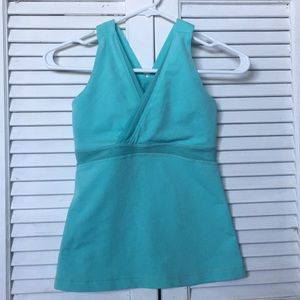 Lulu lemon athletic tank teal